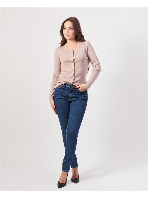 Cardigan femme Yes Zee avec boutons dorés YES ZEE | M059-BP000406